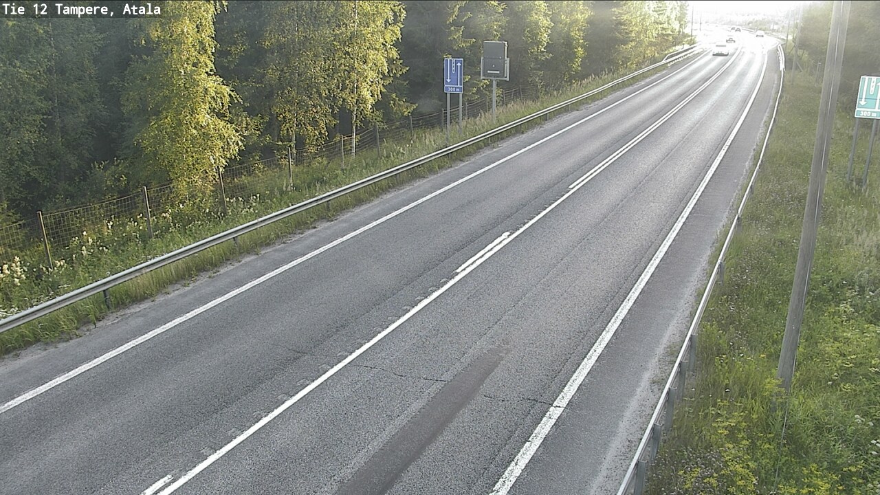 Weather Camera Image Road 12 Tampere, Atala, Tampere, Pirkanmaa