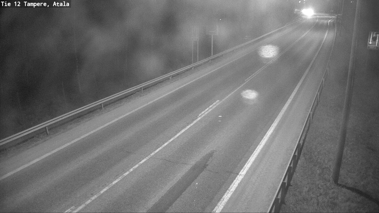 Weather Camera Image Road 12 Tampere, Atala, Tampere, Pirkanmaa