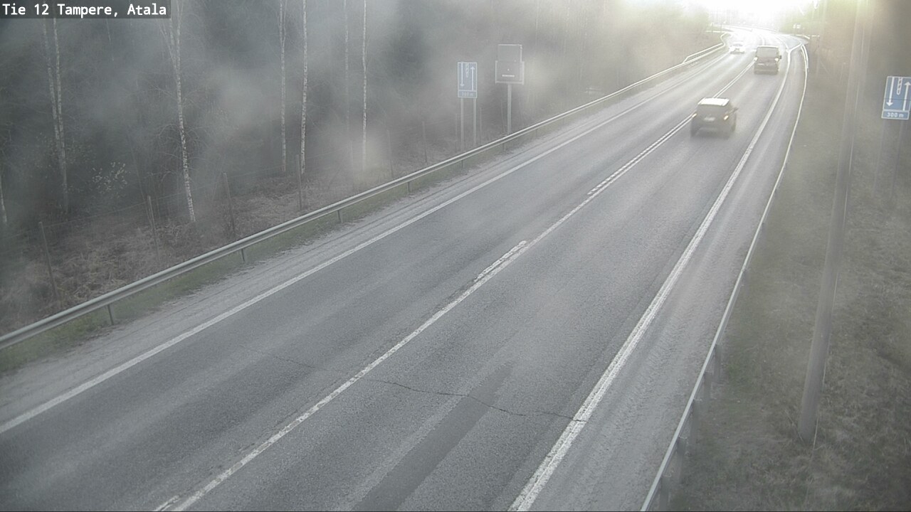 Weather Camera Image Väg 12 Tammerfors, Atala, Tampere, Pirkanmaa