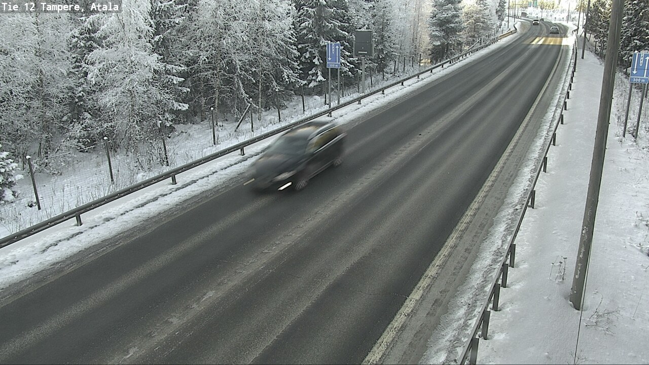 Weather Camera Image Väg 12 Tammerfors, Atala, Tampere, Pirkanmaa