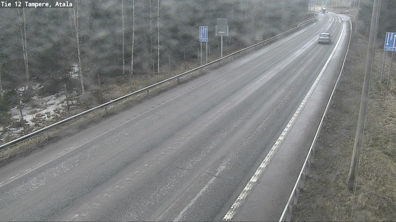 Weather Camera Image Väg 12 Tammerfors, Atala, Tampere, Pirkanmaa