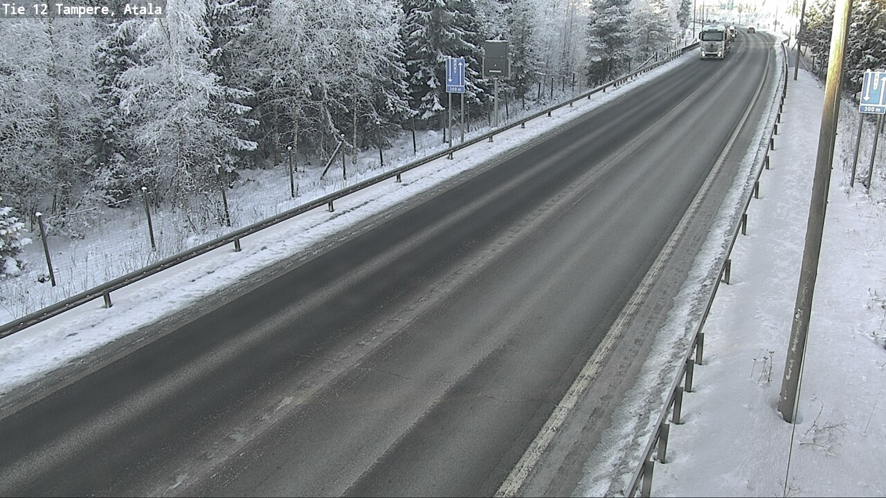 Weather Camera Image Väg 12 Tammerfors, Atala, Tampere, Pirkanmaa