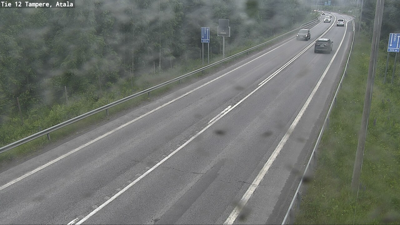 Weather Camera Image Väg 12 Tammerfors, Atala, Tampere, Pirkanmaa