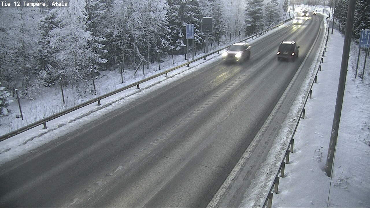 Weather Camera Image Väg 12 Tammerfors, Atala, Tampere, Pirkanmaa