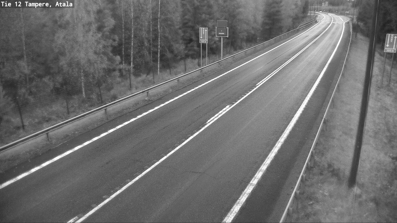 Weather Camera Image Road 12 Tampere, Atala, Tampere, Pirkanmaa