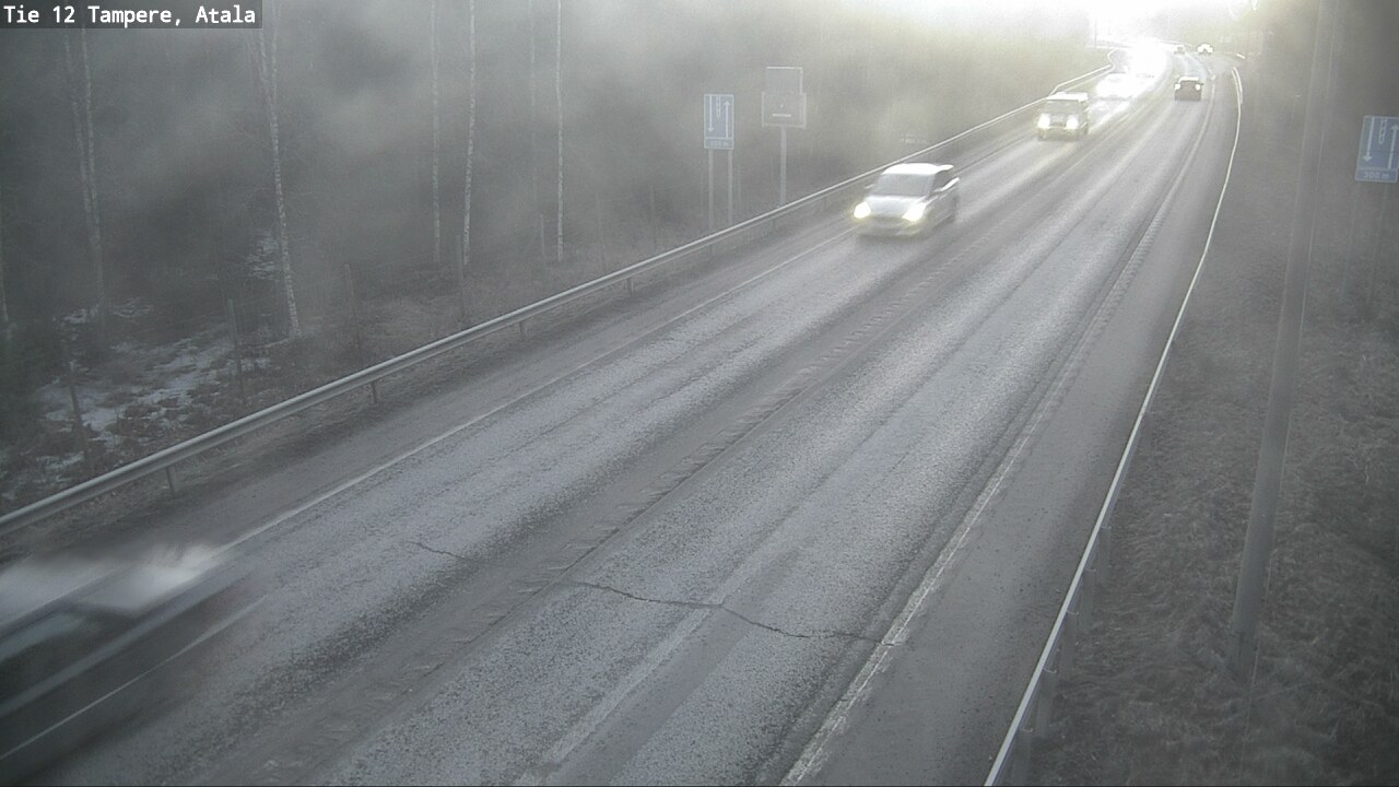 Weather Camera Image Road 12 Tampere, Atala, Tampere, Pirkanmaa