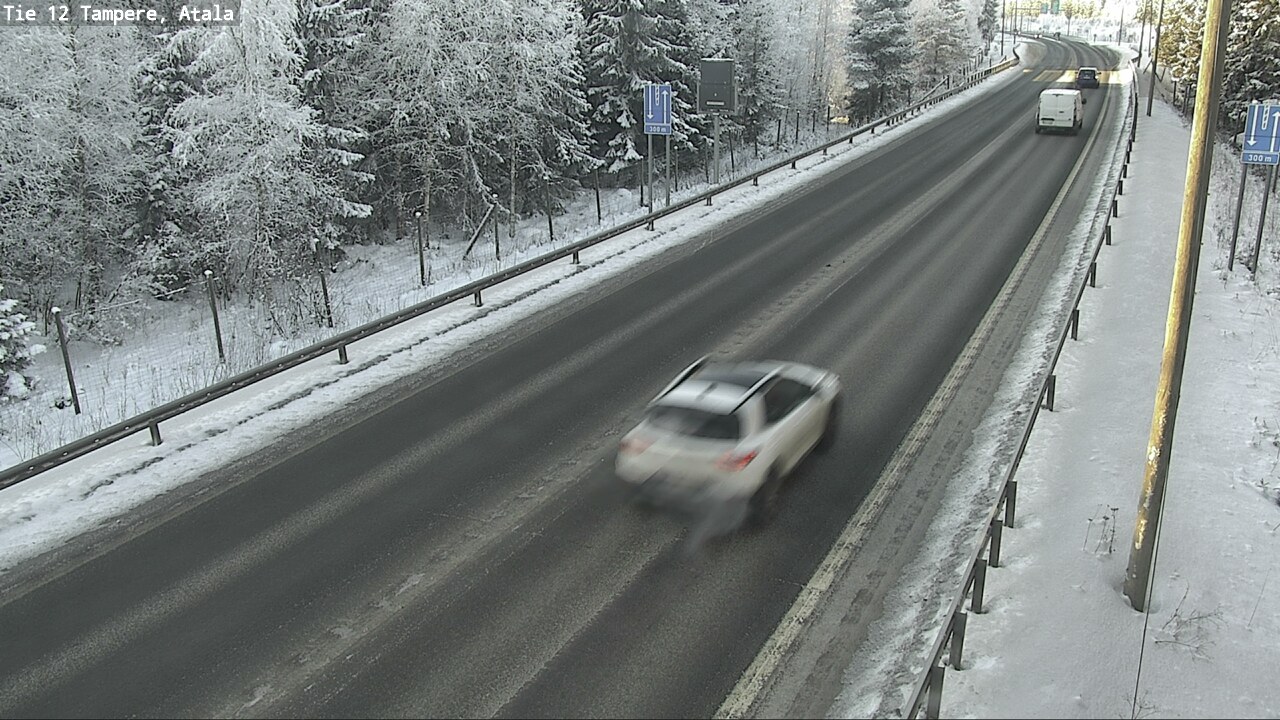 Weather Camera Image Väg 12 Tammerfors, Atala, Tampere, Pirkanmaa
