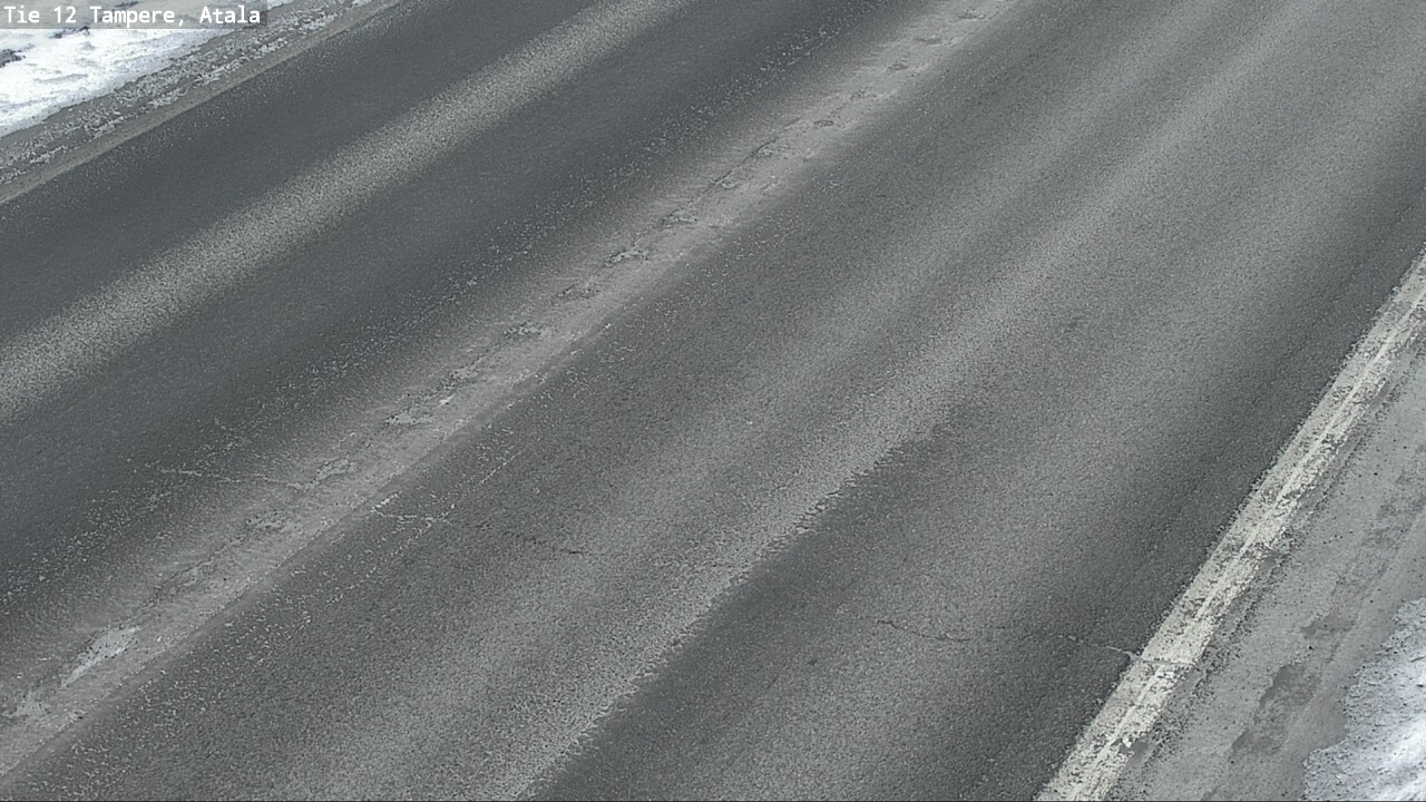 Weather Camera Image Väg 12 Tammerfors, Atala, Tampere, Pirkanmaa