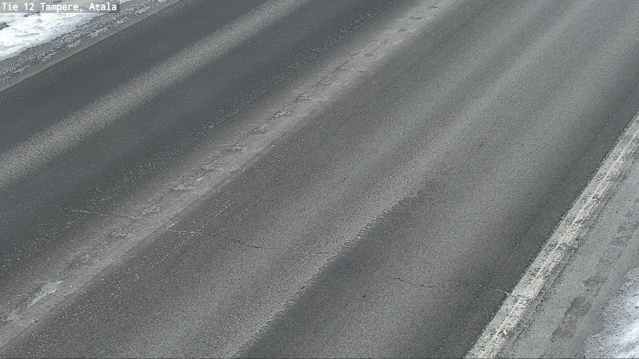 Weather Camera Image Väg 12 Tammerfors, Atala, Tampere, Pirkanmaa