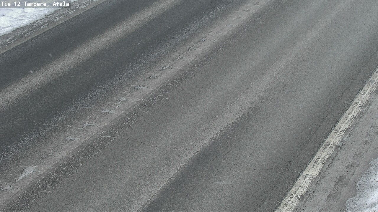 Weather Camera Image Väg 12 Tammerfors, Atala, Tampere, Pirkanmaa
