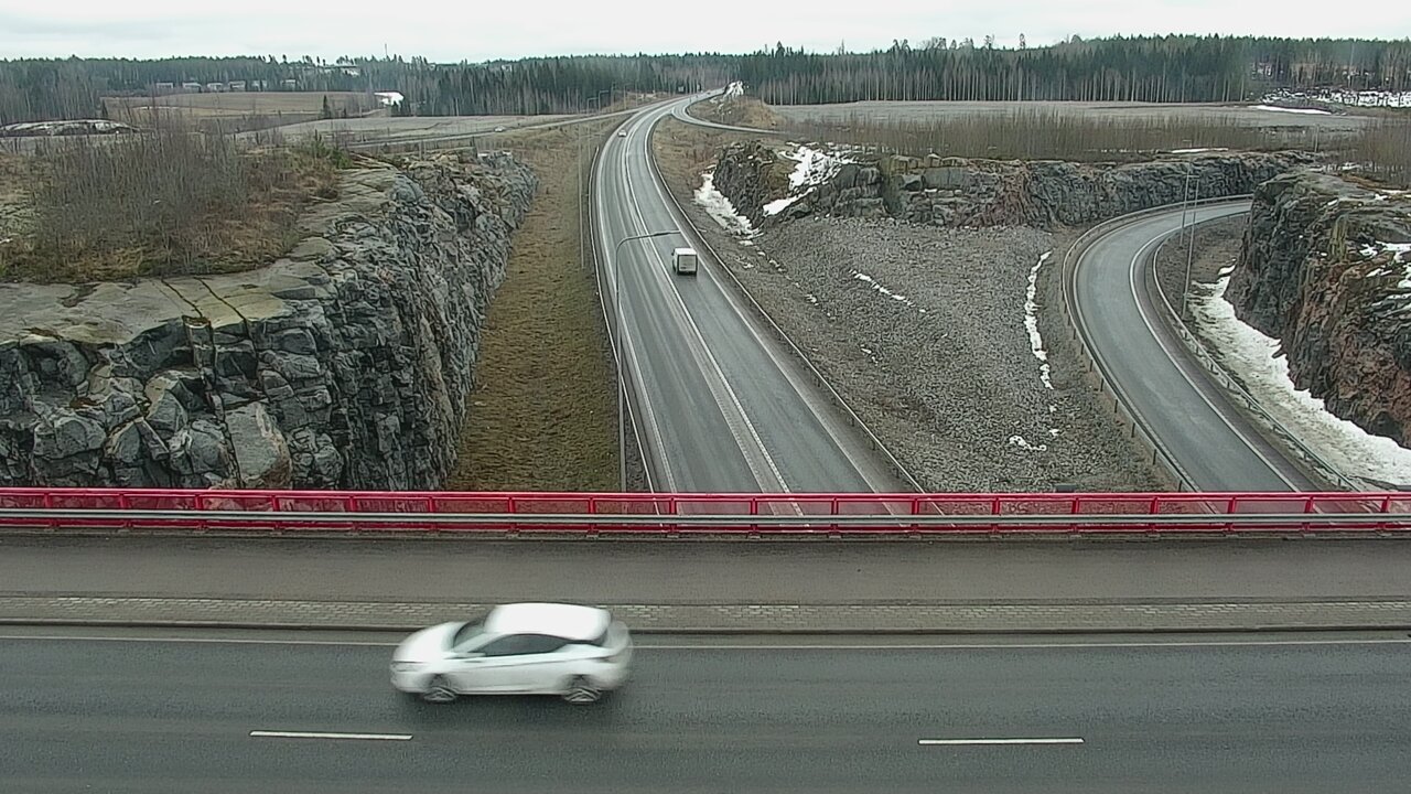 Weather Camera Image Väg 12 Hollola, Soramäki, Hollola, Päijät-Häme