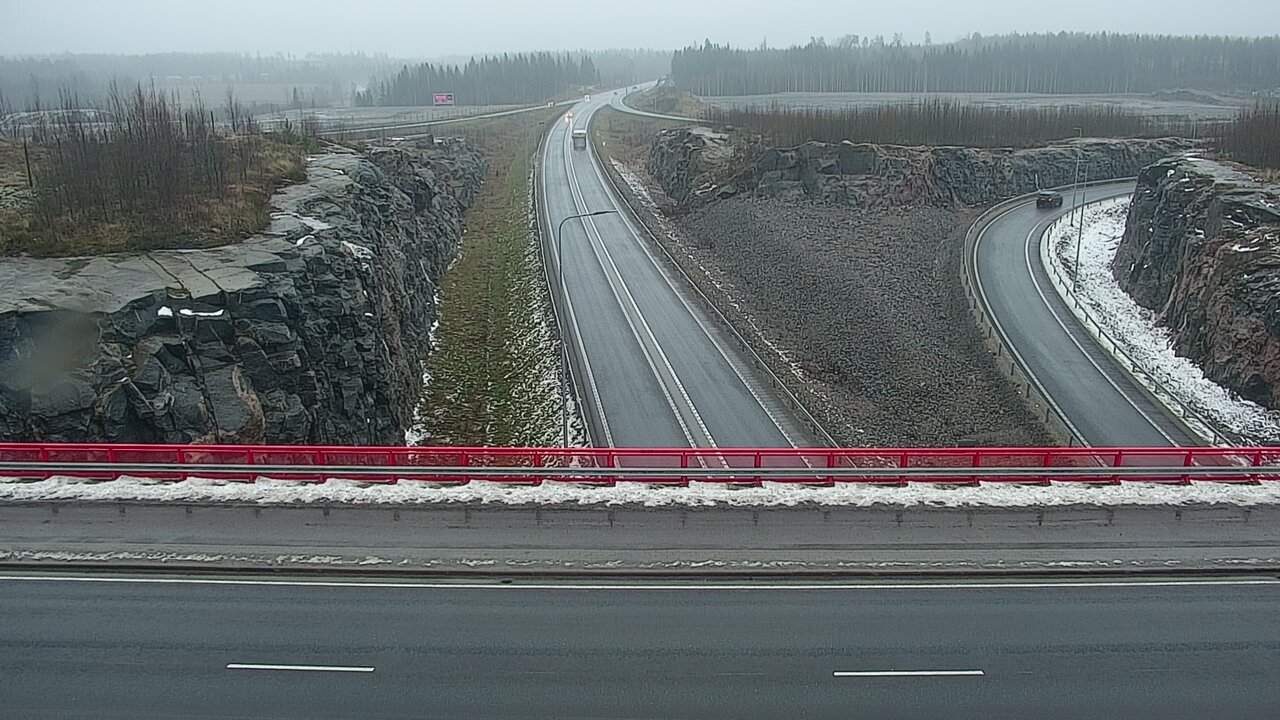 Weather Camera Image Väg 12 Hollola, Soramäki, Hollola, Päijät-Häme