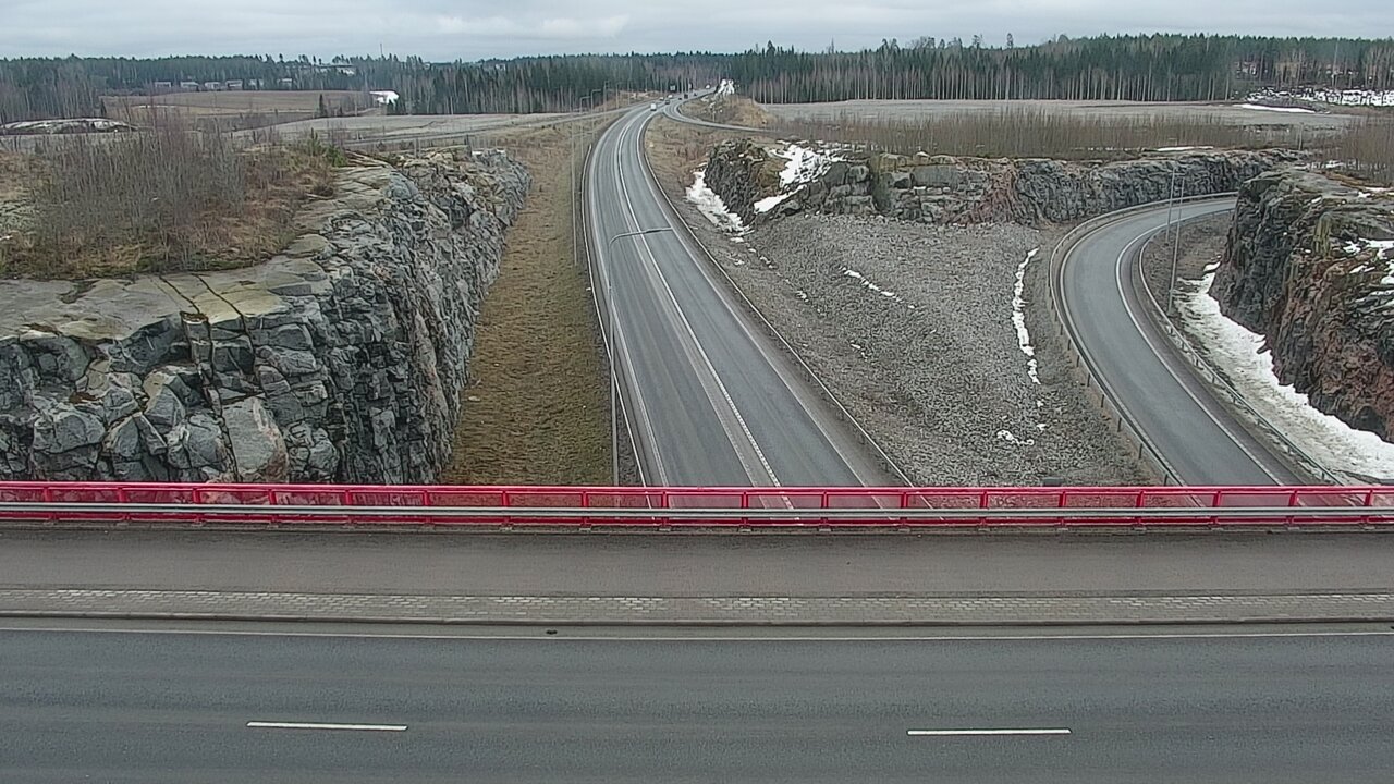 Weather Camera Image Väg 12 Hollola, Soramäki, Hollola, Päijät-Häme