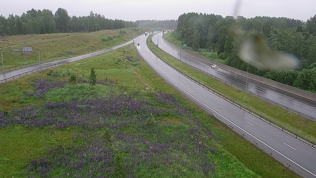 Weather Camera Image Väg 12 Lahtis, Okeroinen, Lahti, Päijät-Häme