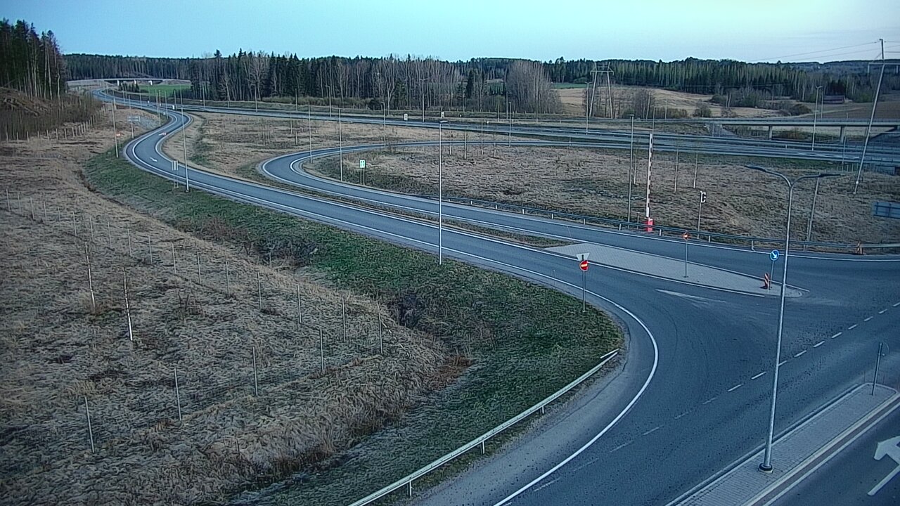 Weather Camera Image Väg 12 Lahtis, Patomäki, Okeroinen, Puomi, Ramppi, Lahti, Päijät-Häme