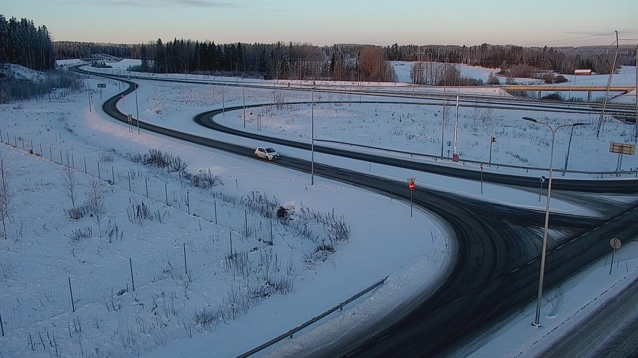 Weather Camera Image Road 12 Lahti, Patomäki, Okeroinen, Puomi, Ramppi, Lahti, Päijät-Häme