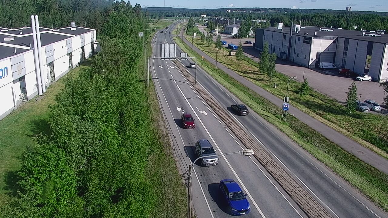 Weather Camera Image Väg 140 Lahti, Jokimaa, Lahti, Päijät-Häme