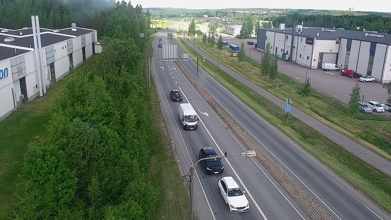 Weather Camera Image Väg 140 Lahti, Jokimaa, Lahti, Päijät-Häme