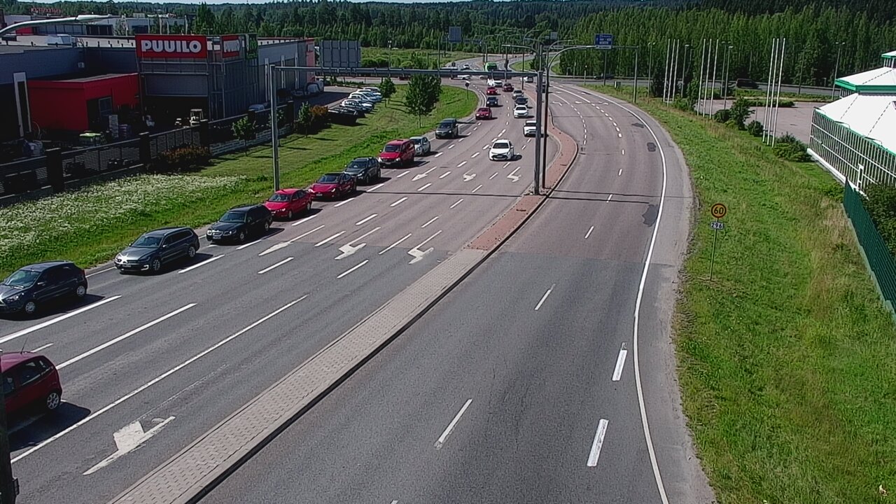 Weather Camera Image Road 167 Lahti, Uudenmaankatu, Lahti, Päijät-Häme