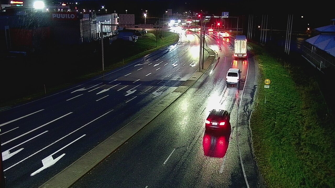 Weather Camera Image Väg 167 Lahtis, Uudenmaankatu, Lahti, Päijät-Häme