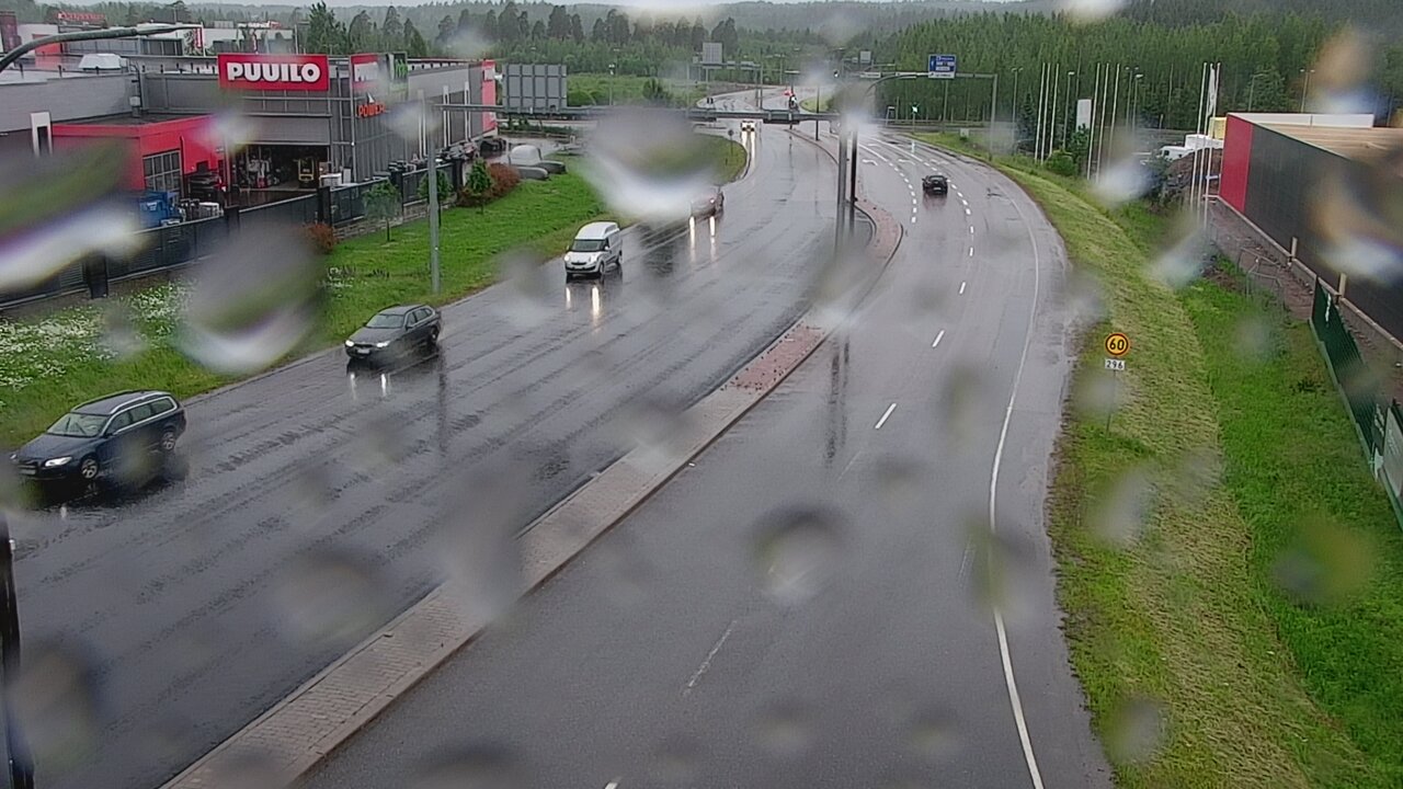 Weather Camera Image Väg 167 Lahtis, Uudenmaankatu, Lahti, Päijät-Häme