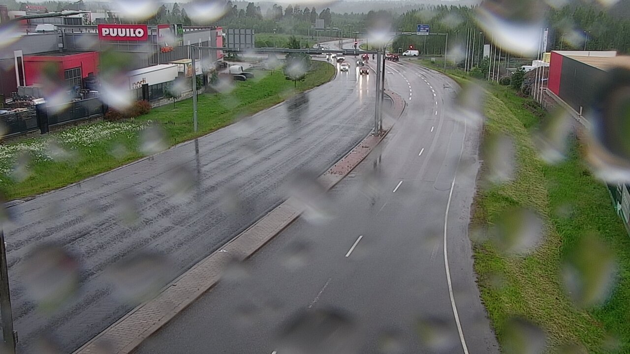 Weather Camera Image Väg 167 Lahtis, Uudenmaankatu, Lahti, Päijät-Häme