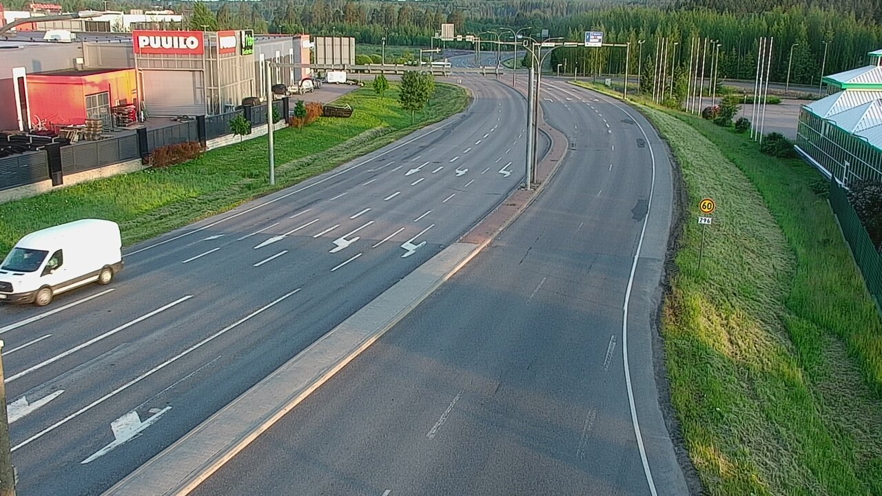 Weather Camera Image Road 167 Lahti, Uudenmaankatu, Lahti, Päijät-Häme