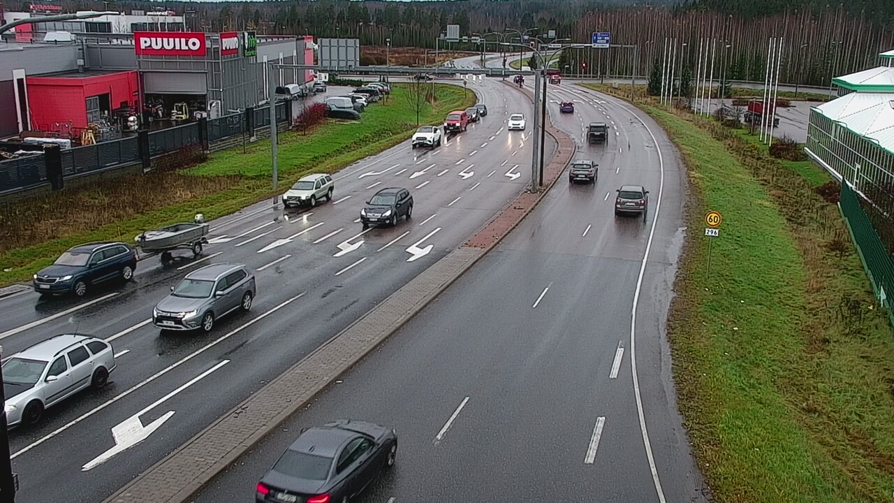 Weather Camera Image Road 167 Lahti, Uudenmaankatu, Lahti, Päijät-Häme