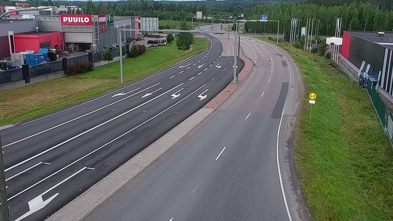 Weather Camera Image Road 167 Lahti, Uudenmaankatu, Lahti, Päijät-Häme