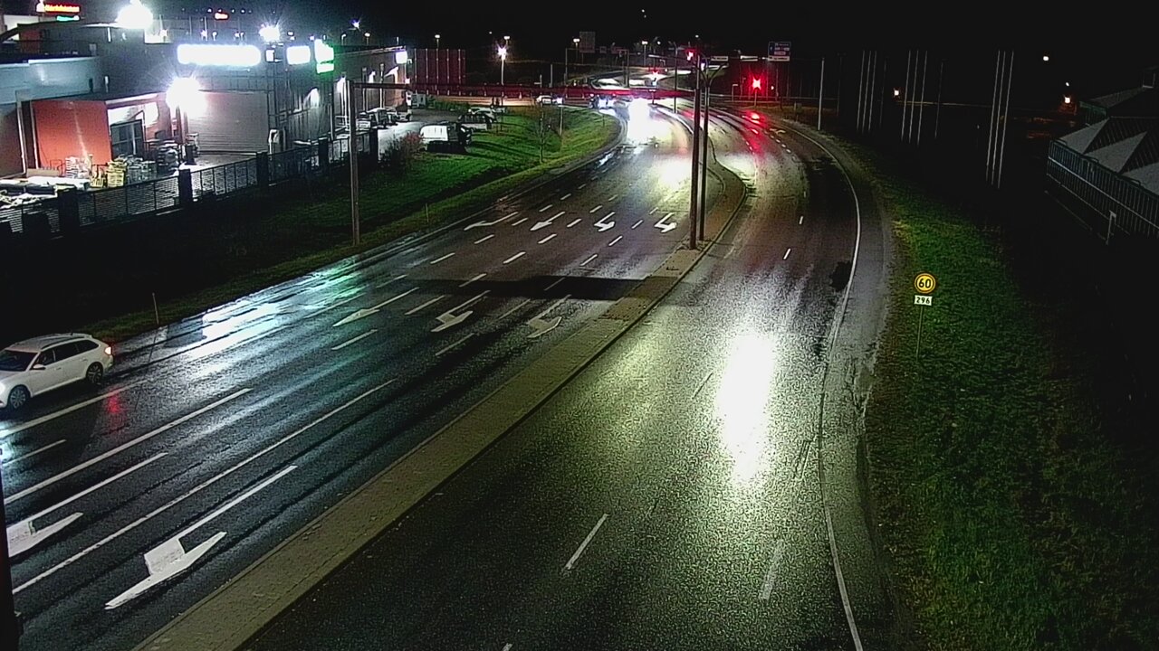 Weather Camera Image Väg 167 Lahtis, Uudenmaankatu, Lahti, Päijät-Häme