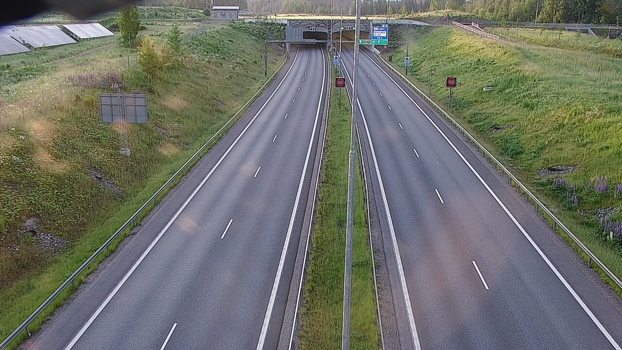 Weather Camera Image Road 12 Lahti, Patomäki, West, Lahti, Päijät-Häme