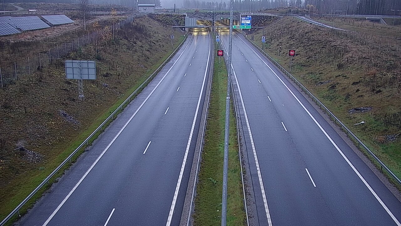 Weather Camera Image Road 12 Lahti, Patomäki, West, Lahti, Päijät-Häme