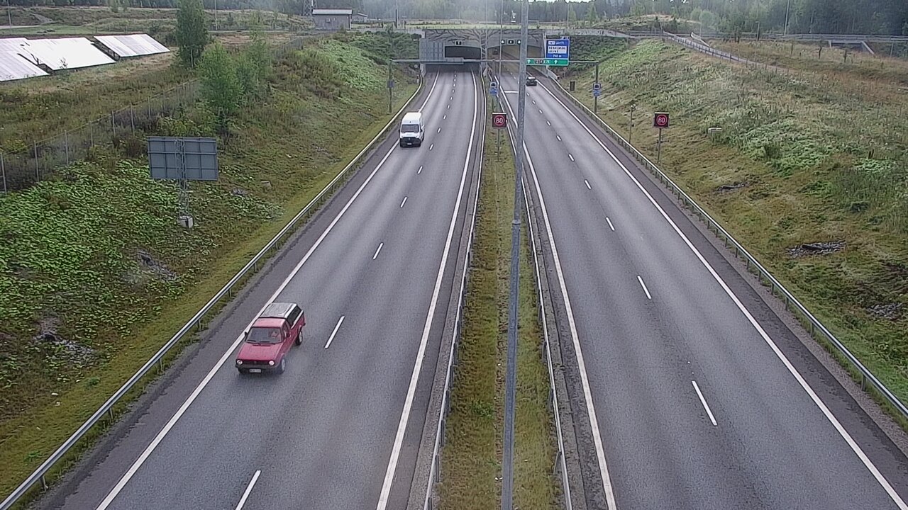 Weather Camera Image Road 12 Lahti, Patomäki, West, Lahti, Päijät-Häme