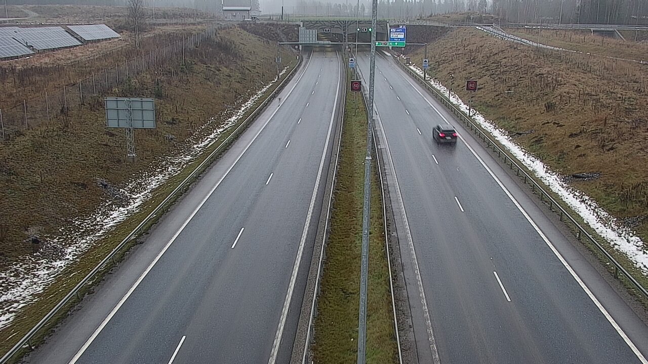 Weather Camera Image Väg 12 Lahtis, Patomäki, Väst, Lahti, Päijät-Häme