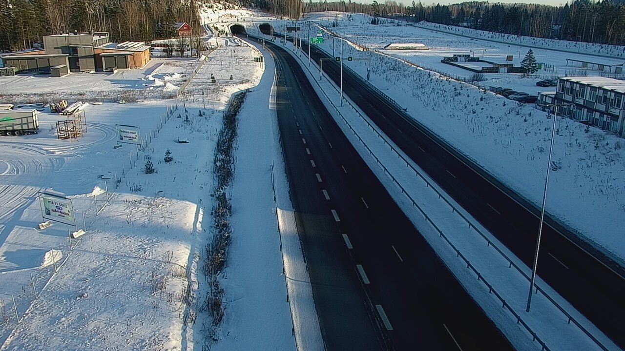 Weather Camera Image Road 12 Lahti, Liipola, Ajokadun silta, Lahti, Päijät-Häme