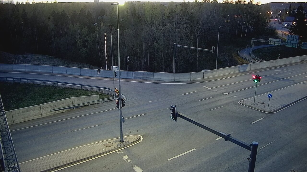 Weather Camera Image Väg 12 Lahtis, Patomäki, Ramppi, öst, Lahti, Päijät-Häme