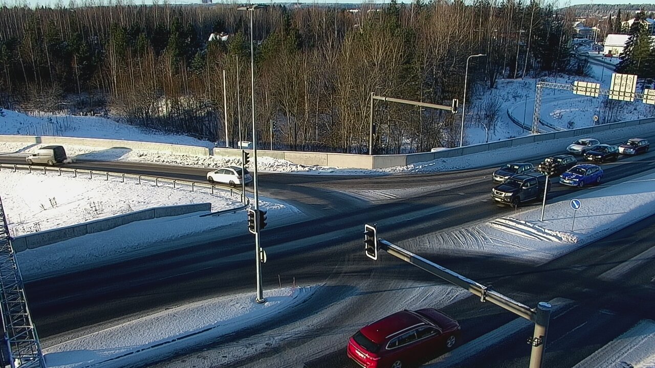 Weather Camera Image Road 12 Lahti, Patomäki, Ramppi, east, Lahti, Päijät-Häme