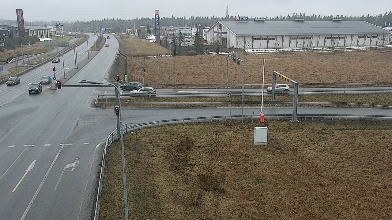 Weather Camera Image Väg 12 Lahtis, Liipola, Ramppi, Väst, Lahti, Päijät-Häme