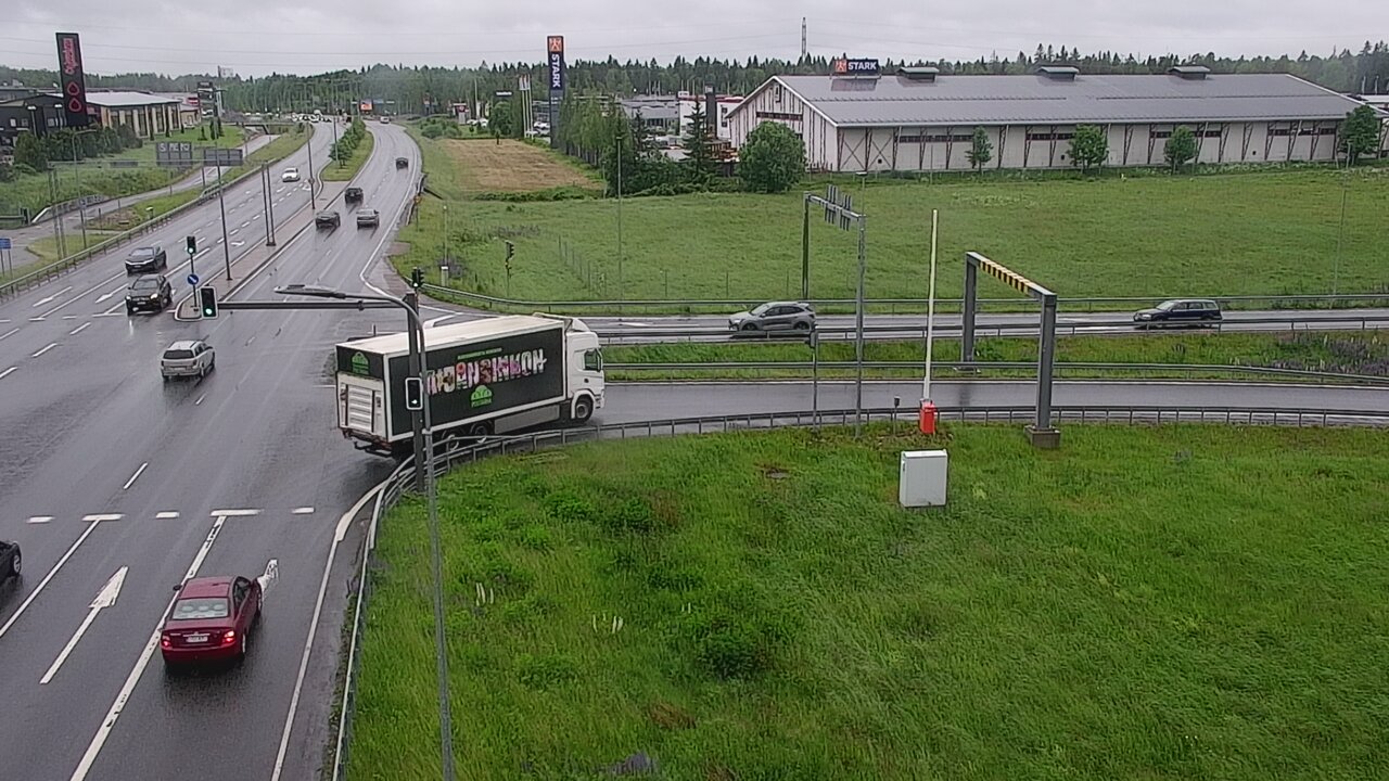 Weather Camera Image Väg 12 Lahtis, Liipola, Ramppi, Väst, Lahti, Päijät-Häme
