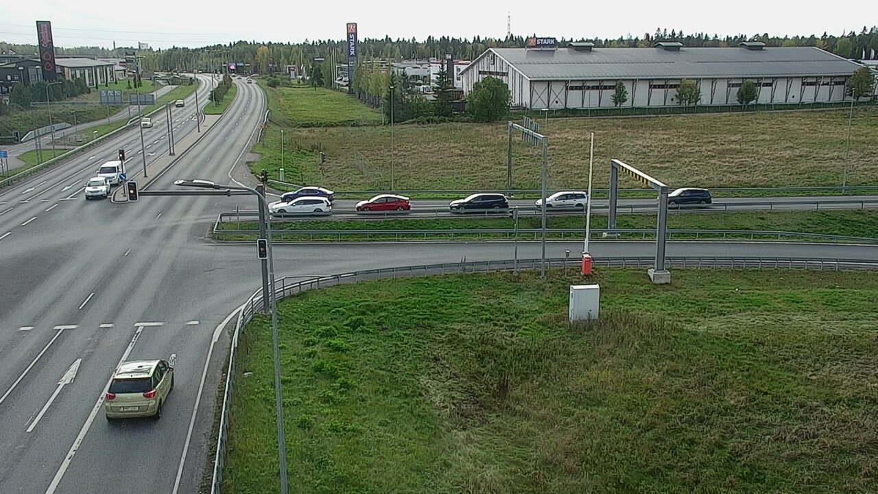 Weather Camera Image Väg 12 Lahtis, Liipola, Ramppi, Väst, Lahti, Päijät-Häme
