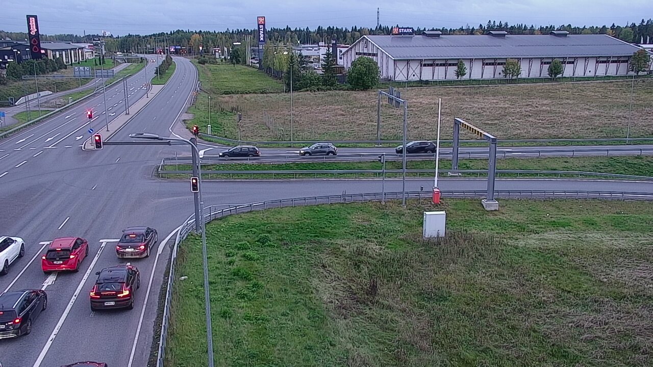 Weather Camera Image Väg 12 Lahtis, Liipola, Ramppi, Väst, Lahti, Päijät-Häme