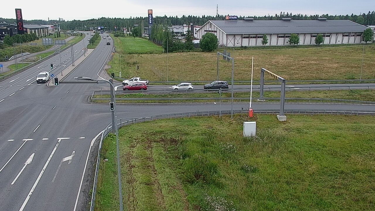 Weather Camera Image Väg 12 Lahtis, Liipola, Ramppi, Väst, Lahti, Päijät-Häme