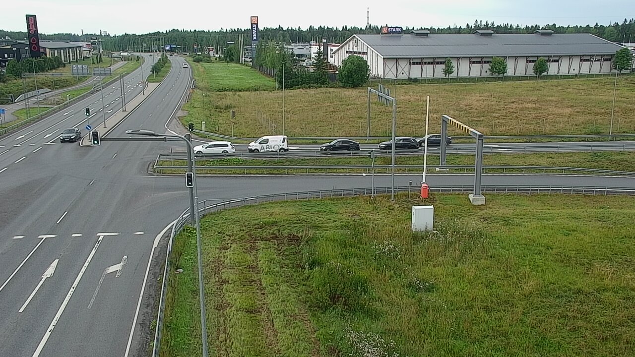 Weather Camera Image Väg 12 Lahtis, Liipola, Ramppi, Väst, Lahti, Päijät-Häme