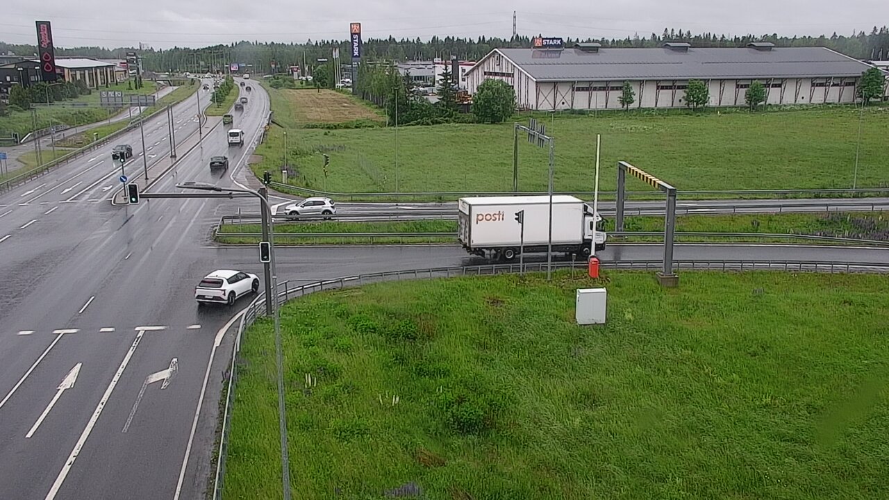 Weather Camera Image Väg 12 Lahtis, Liipola, Ramppi, Väst, Lahti, Päijät-Häme