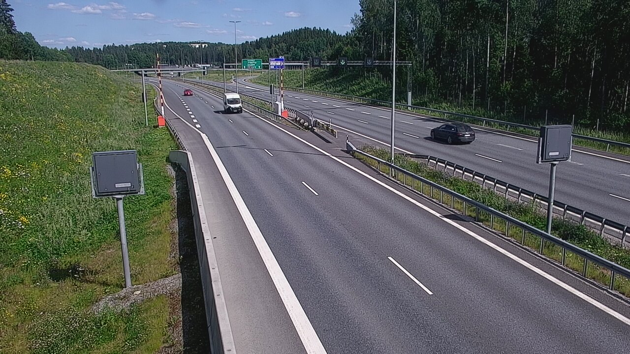 Weather Camera Image Väg 12 Lahtis, Patomäki, Bom, Öst, Lahti, Päijät-Häme