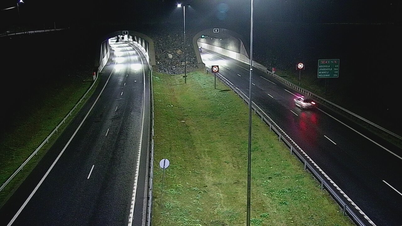 Weather Camera Image Väg 12 Lahtis, Liipola, Väst, Lahti, Päijät-Häme