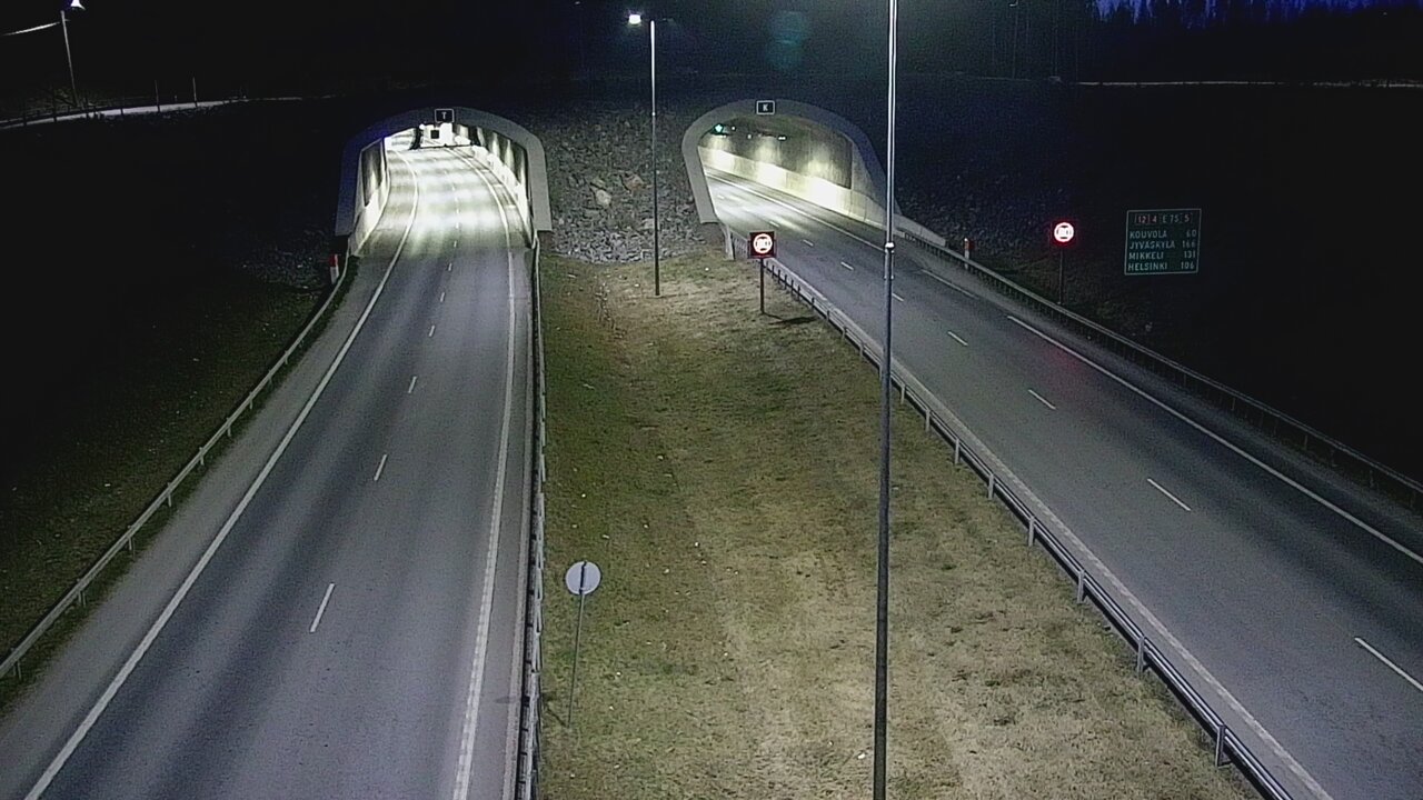 Weather Camera Image Väg 12 Lahtis, Liipola, Väst, Lahti, Päijät-Häme