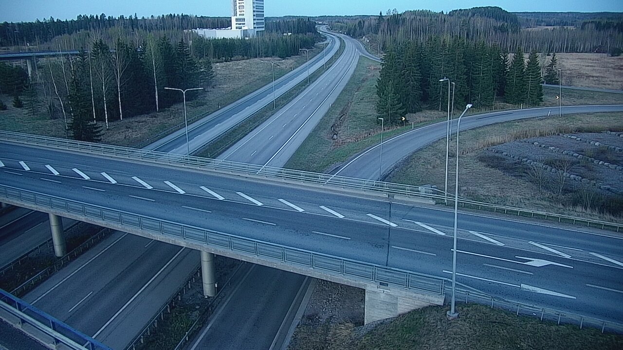 Weather Camera Image Road 4 Lahti, Renkomäki, Lahti, Päijät-Häme