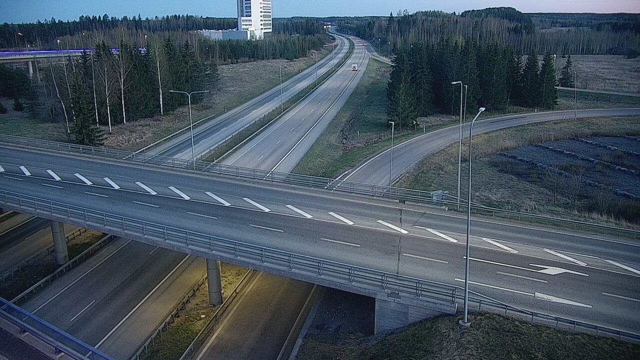 Weather Camera Image Väg 4 Lahti, Renkomäki, Lahti, Päijät-Häme