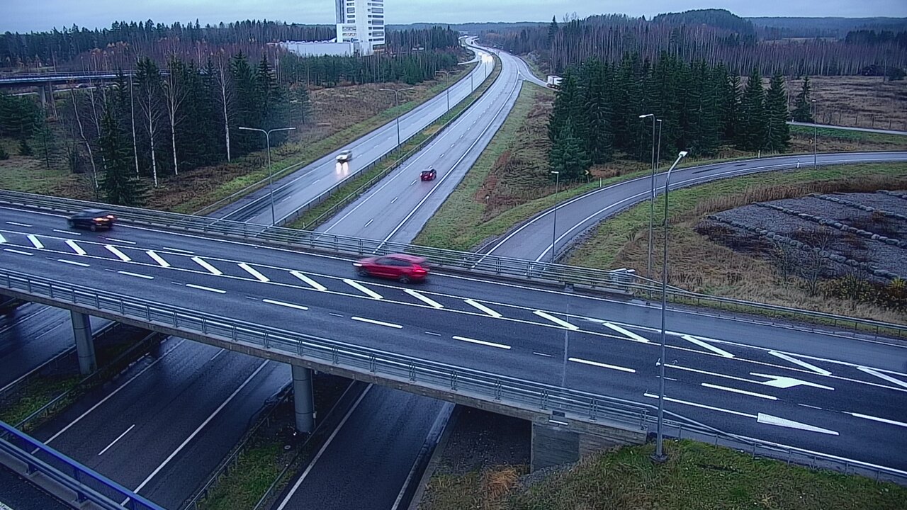 Weather Camera Image Road 4 Lahti, Renkomäki, Lahti, Päijät-Häme